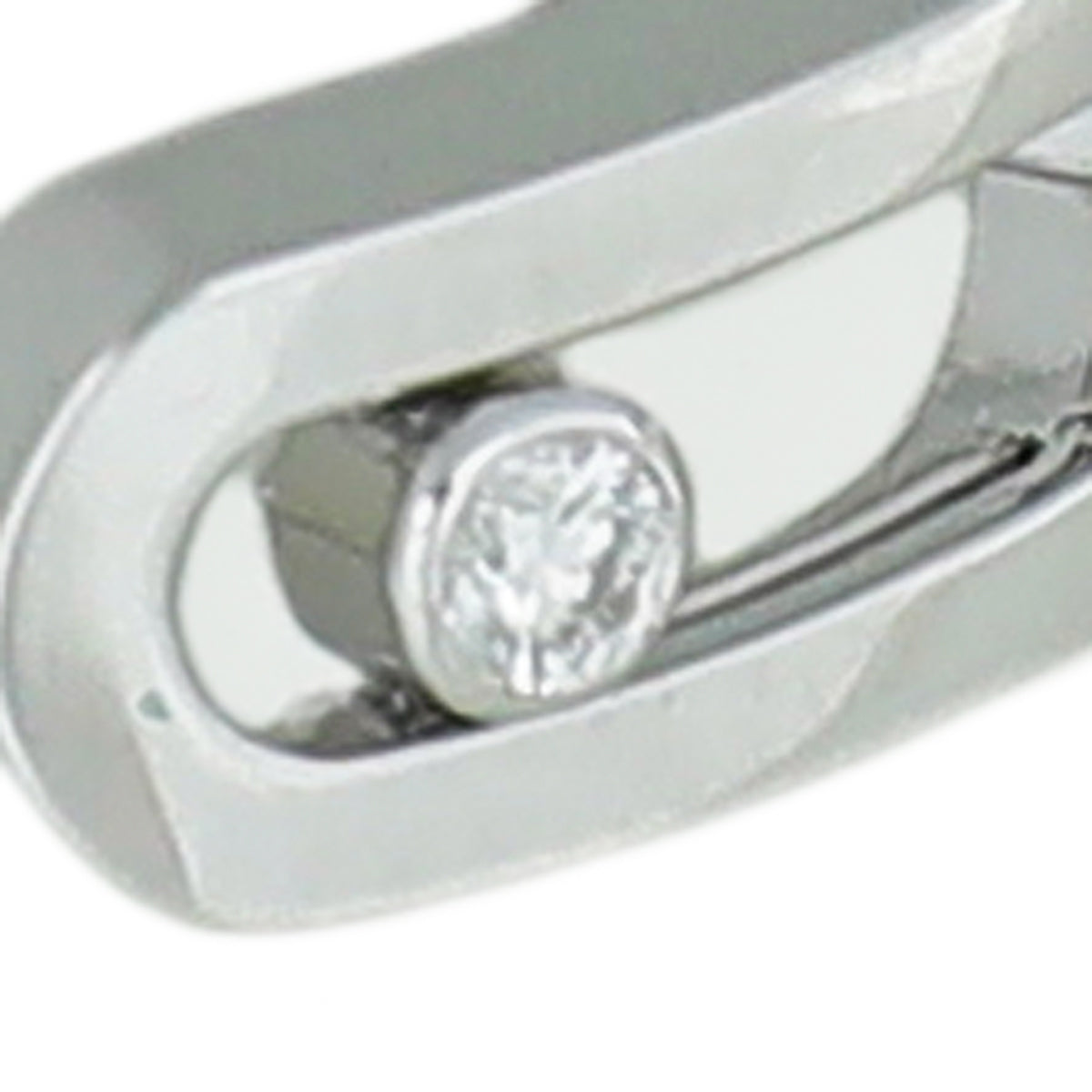 Messika 18K White Gold Diamond Move Uno Ring 50