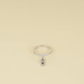 Messika 18K White Gold Diamond Move Uno Pave Drop Ring 53