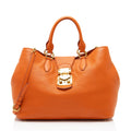 Miu Miu Vitello Caribu Convertible Tote
