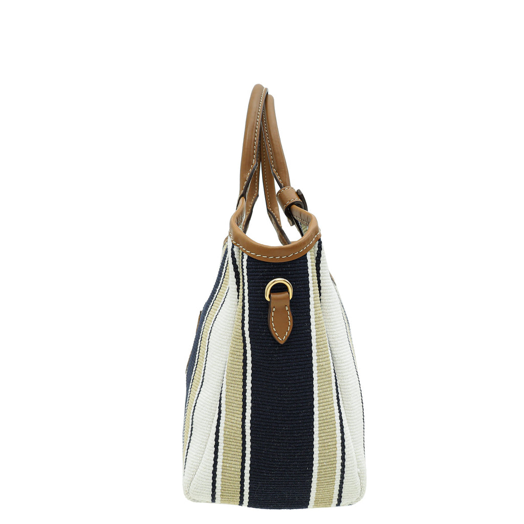 MIU MIU Bicolor IVY Jacquard Fabric Bag