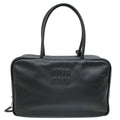 Miu Miu Black Beau Top-Handle Large Bag