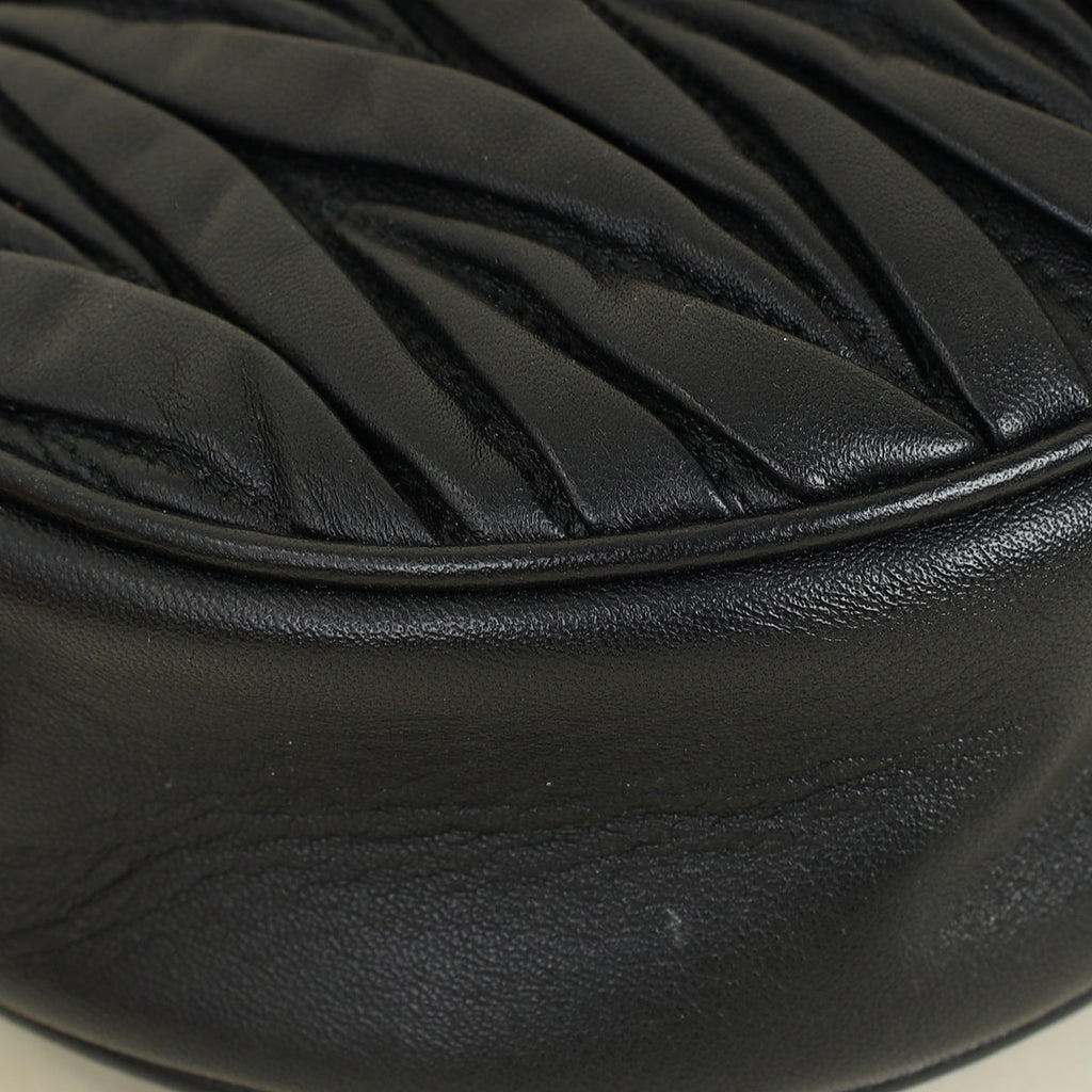 Miu Miu Black Bandoliera Bag
