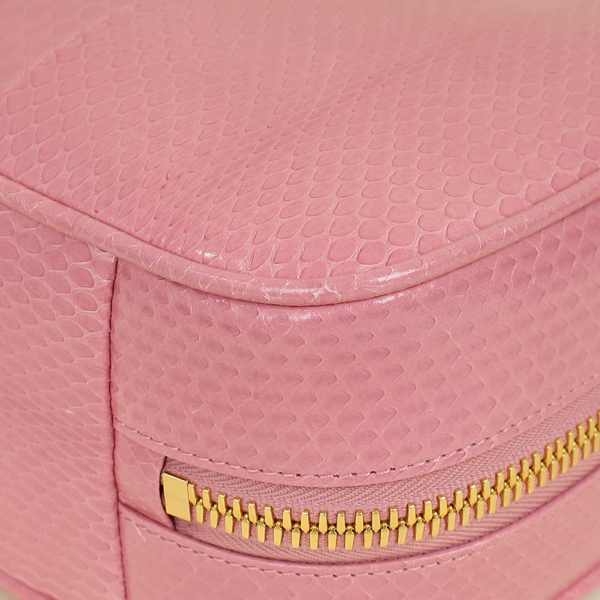 Miu Miu Petal Pink Beau Ayers Python Bag