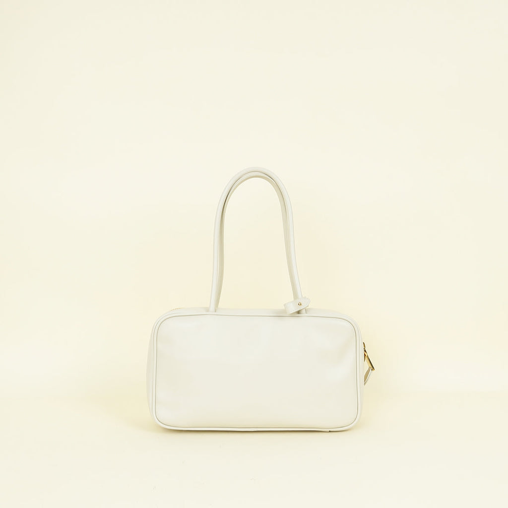 Miu Miu Ivory Beau Top-Handle Bag