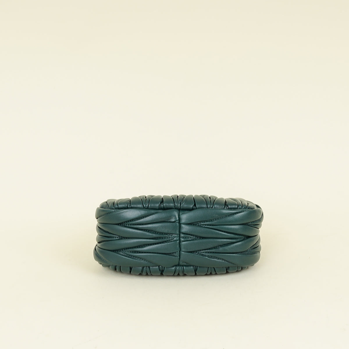 Miu Miu Emerald Green Mini Wander Hobo Bag