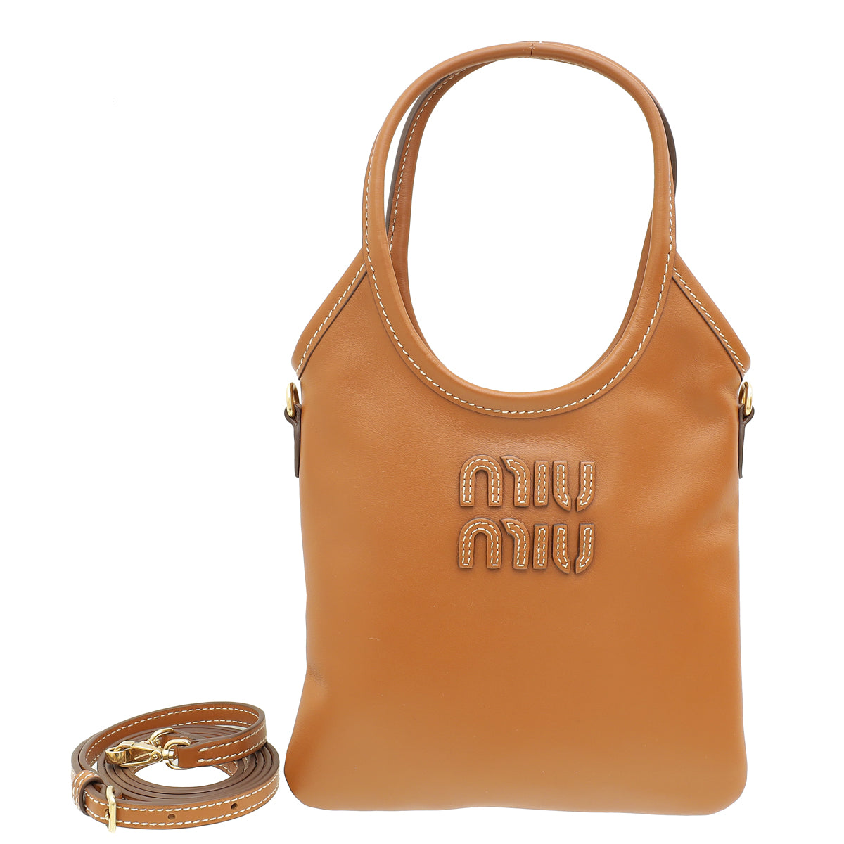 MIU MIU Cognac IVY Mini Bag