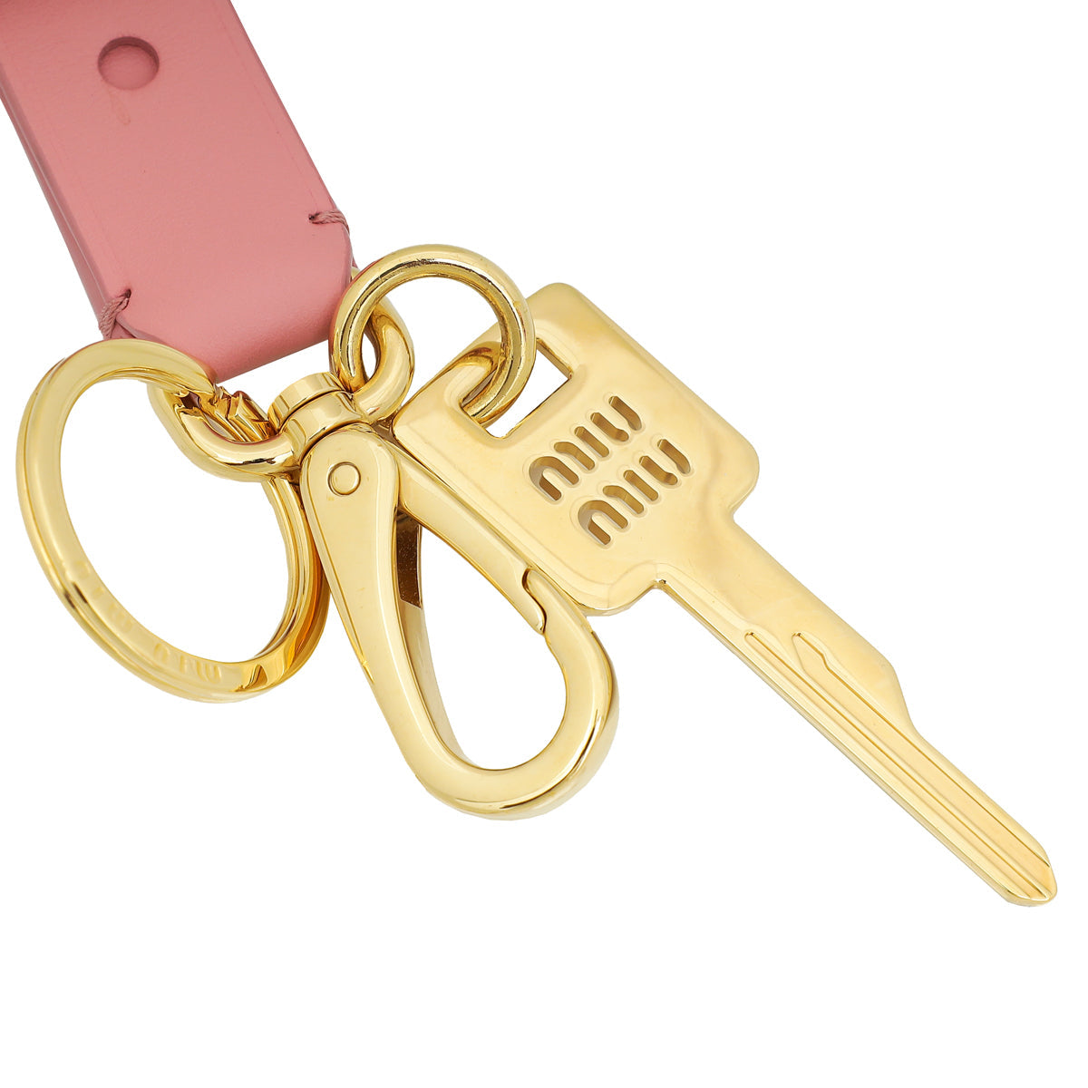 Miu Miu Pink Beau Key Ring