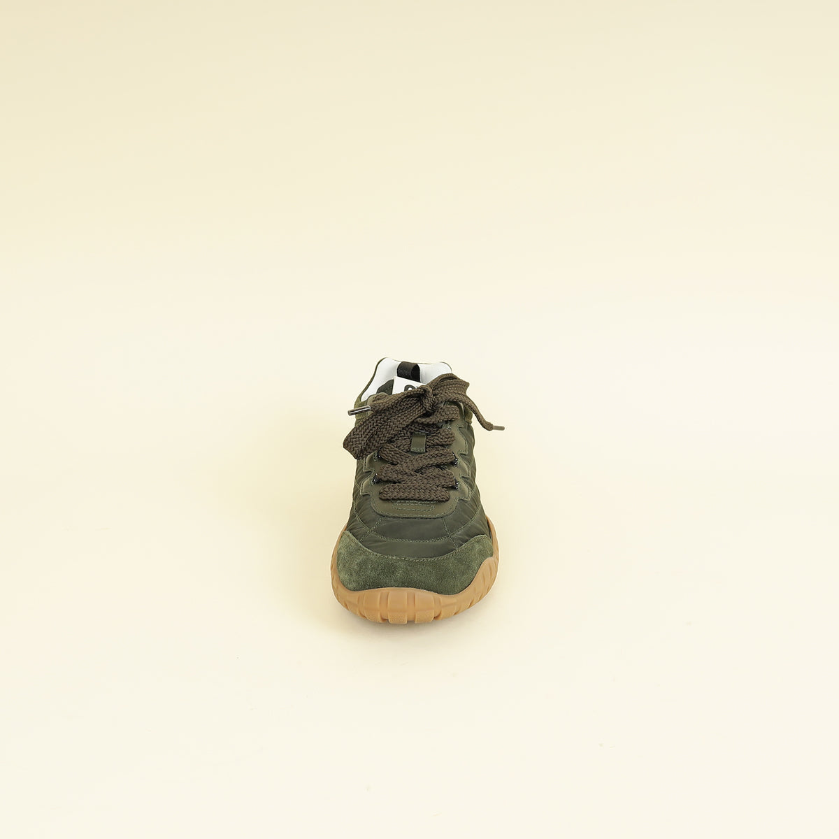 Miu Miu Loden Green Tyre Technical Sneakers 38