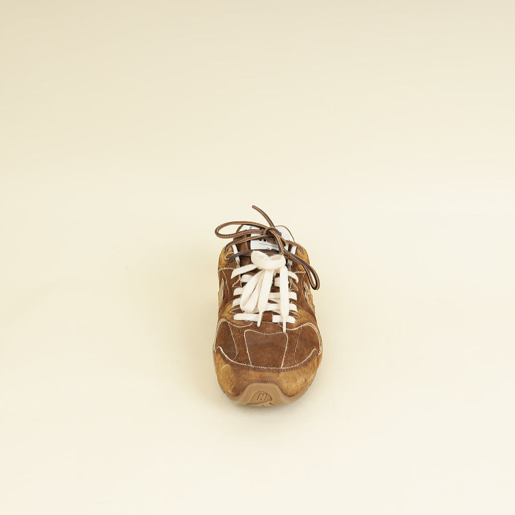 Miu Miu Cinnamon X New Balance 530 SL Suede Sneakers 42