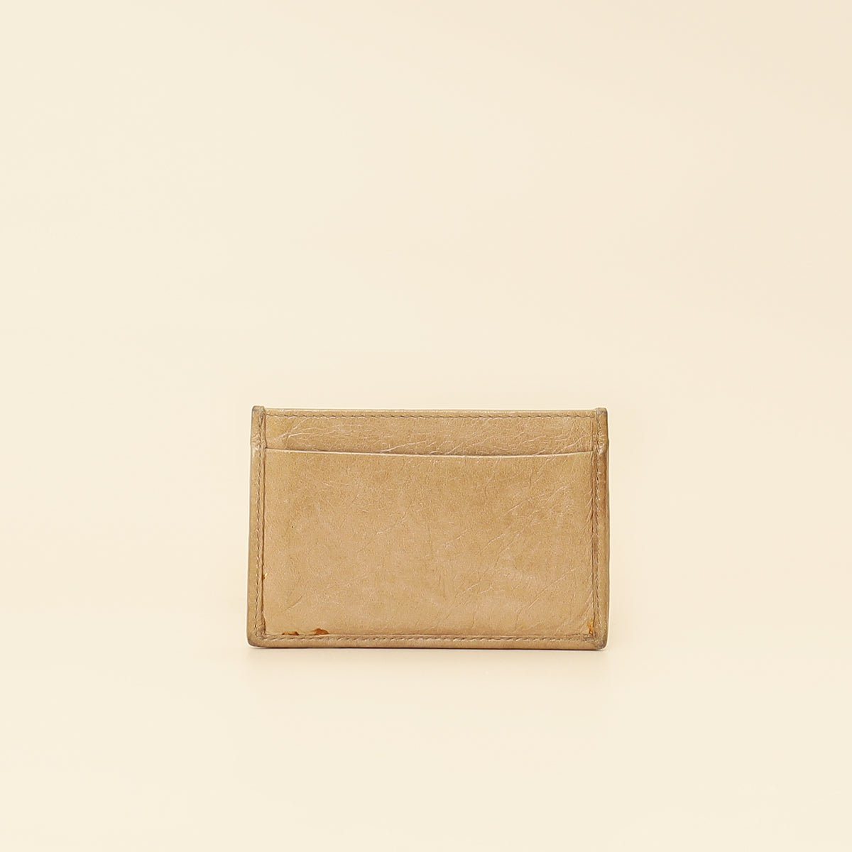 Miu Miu Cammeo Beige Matelassé Card Holder