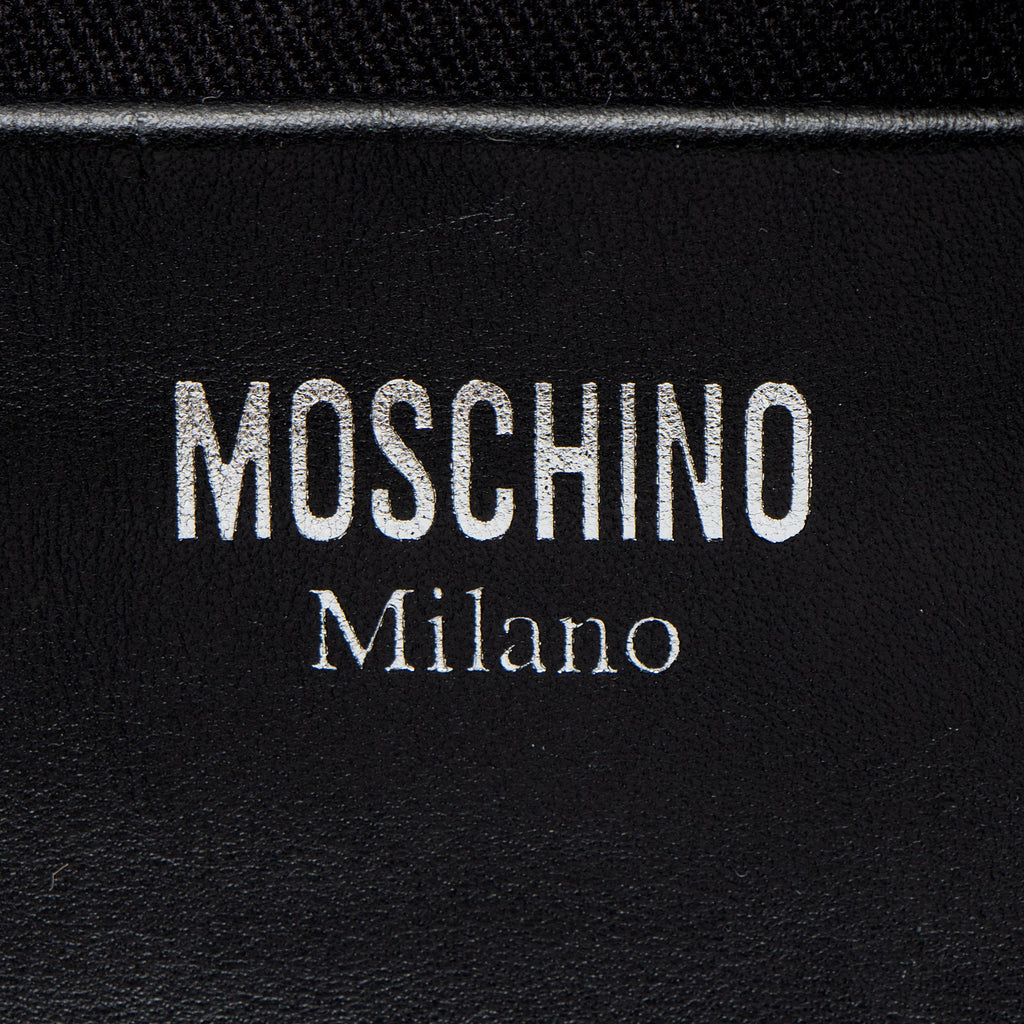 Moschino Canvas Logo Tote