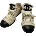 Chanel Coco Mark Canvas Sneakers