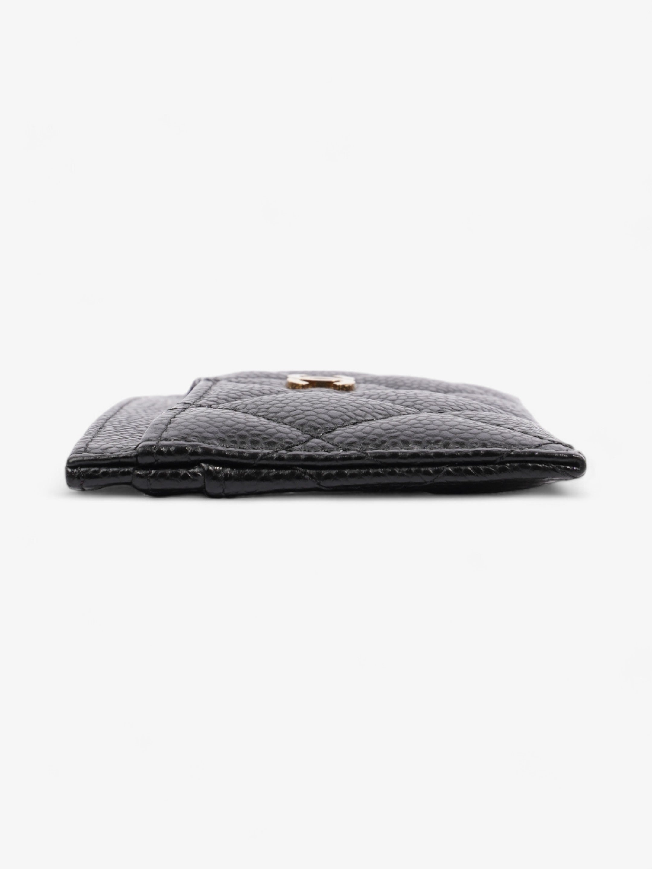 Chanel Classic Card Holder Black Caviar Leather
