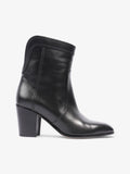 Chanel Western CC Boots 50mm Black Calfskin Leather EU 36.5 UK 3.5