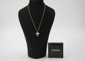 Chanel Vintage 03S Metal White Mushroom Necklace