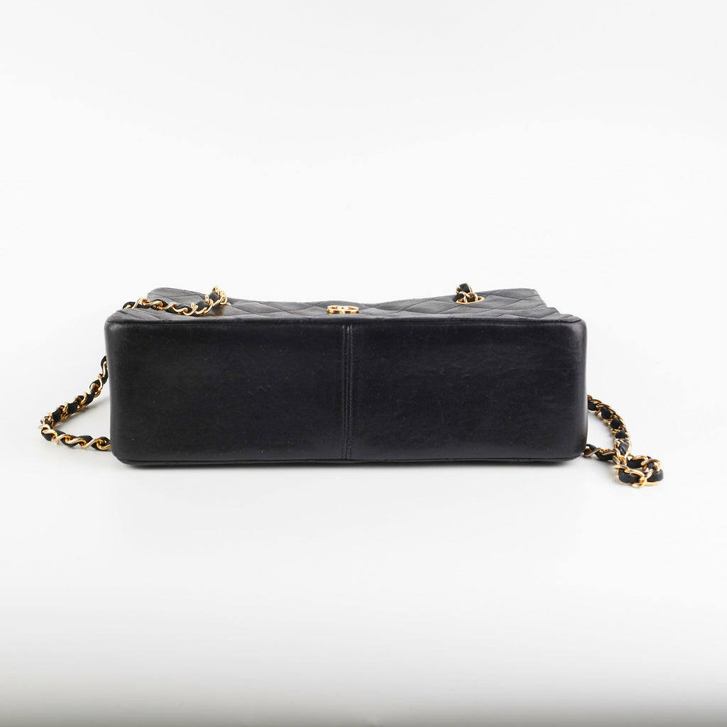 Chanel Vintage CC Locket Chain Tote Bag Black