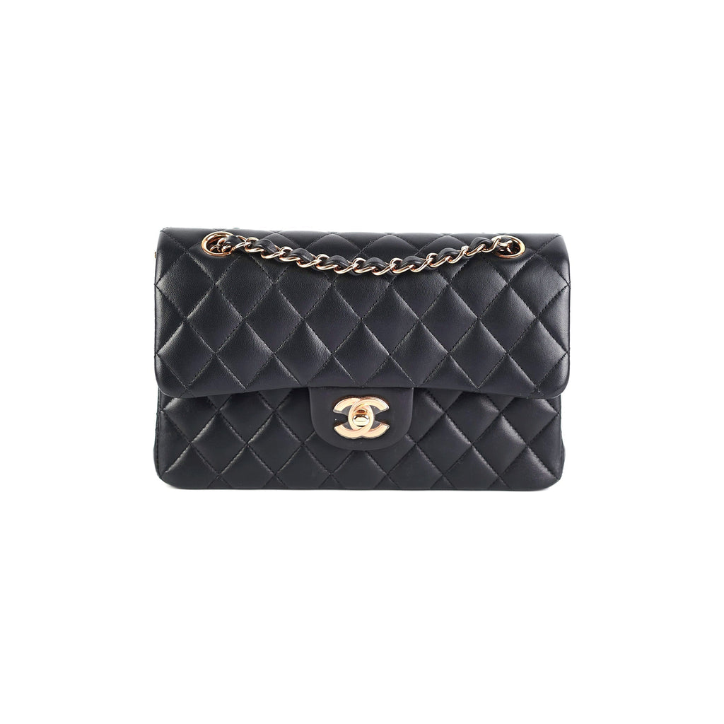 Chanel Classic Flap Small Rose Gold - Microchipped