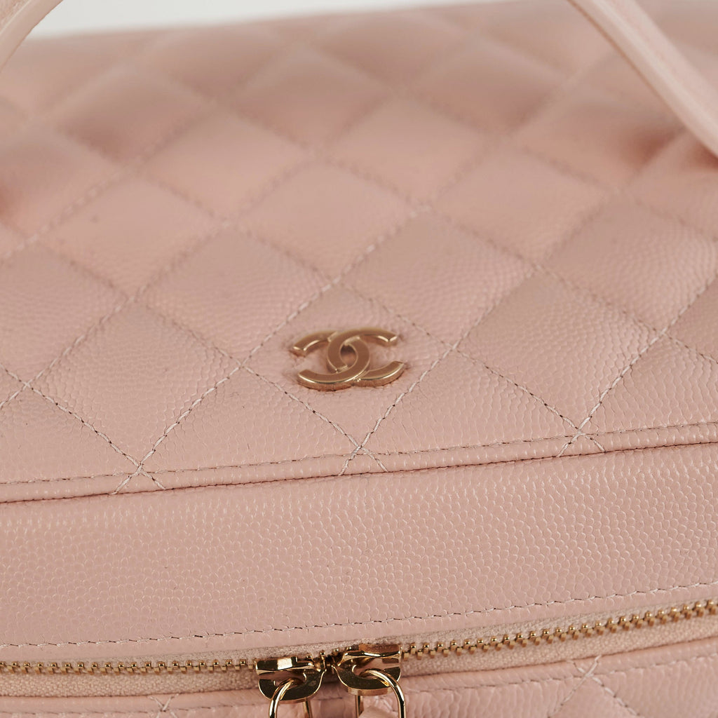 Chanel Pink Caviar Vanity - 21C