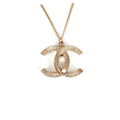 Chanel Coco Mark Logo Long Necklace Costume Jewellery (reversible)