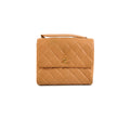 Chanel Vintage Square Caviar Beige Bag