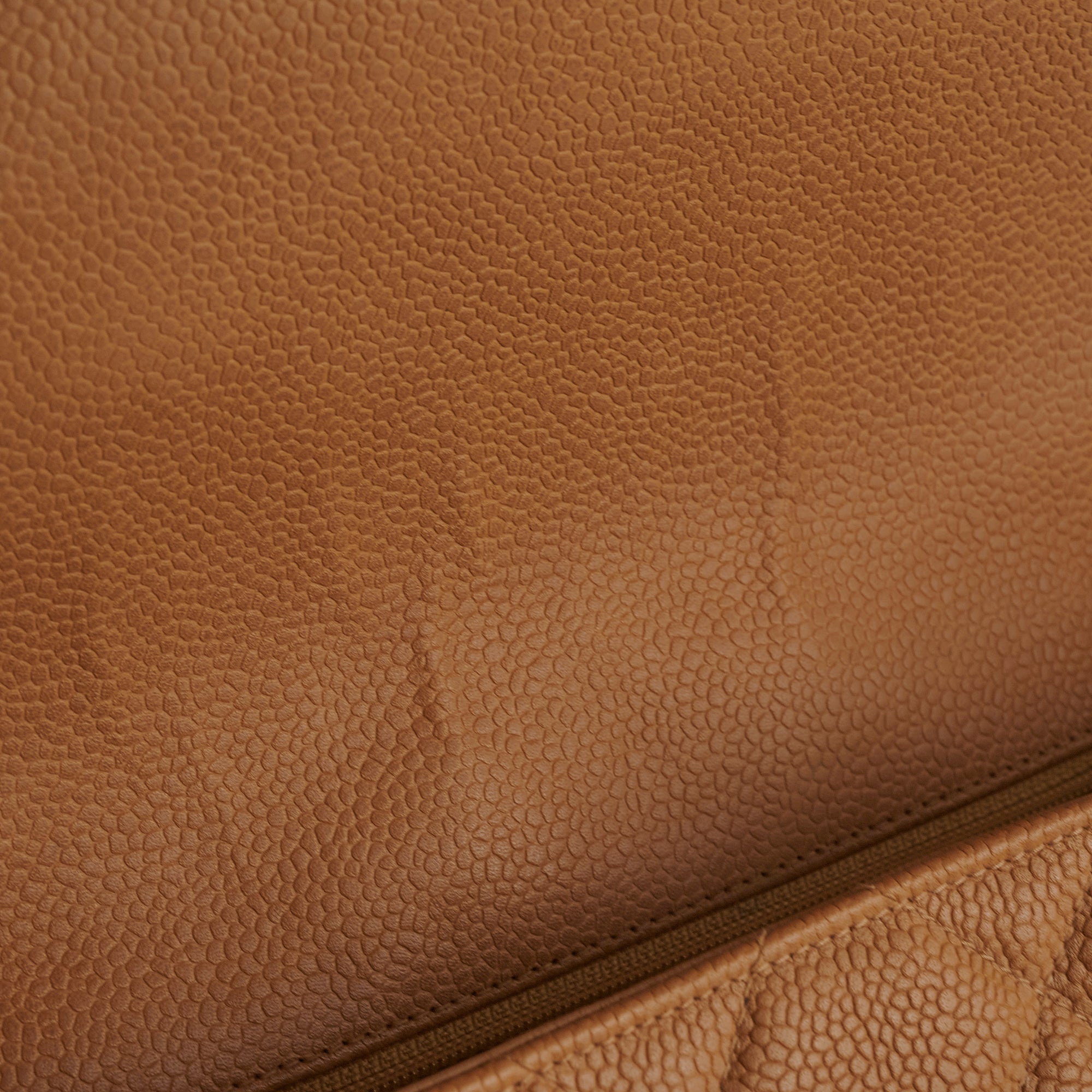 Chanel Vintage Square Caviar Beige Bag