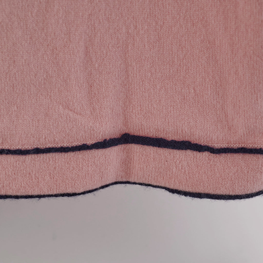 Chanel Pink Cashmere Cardigan Size EURO 38/ AU 10