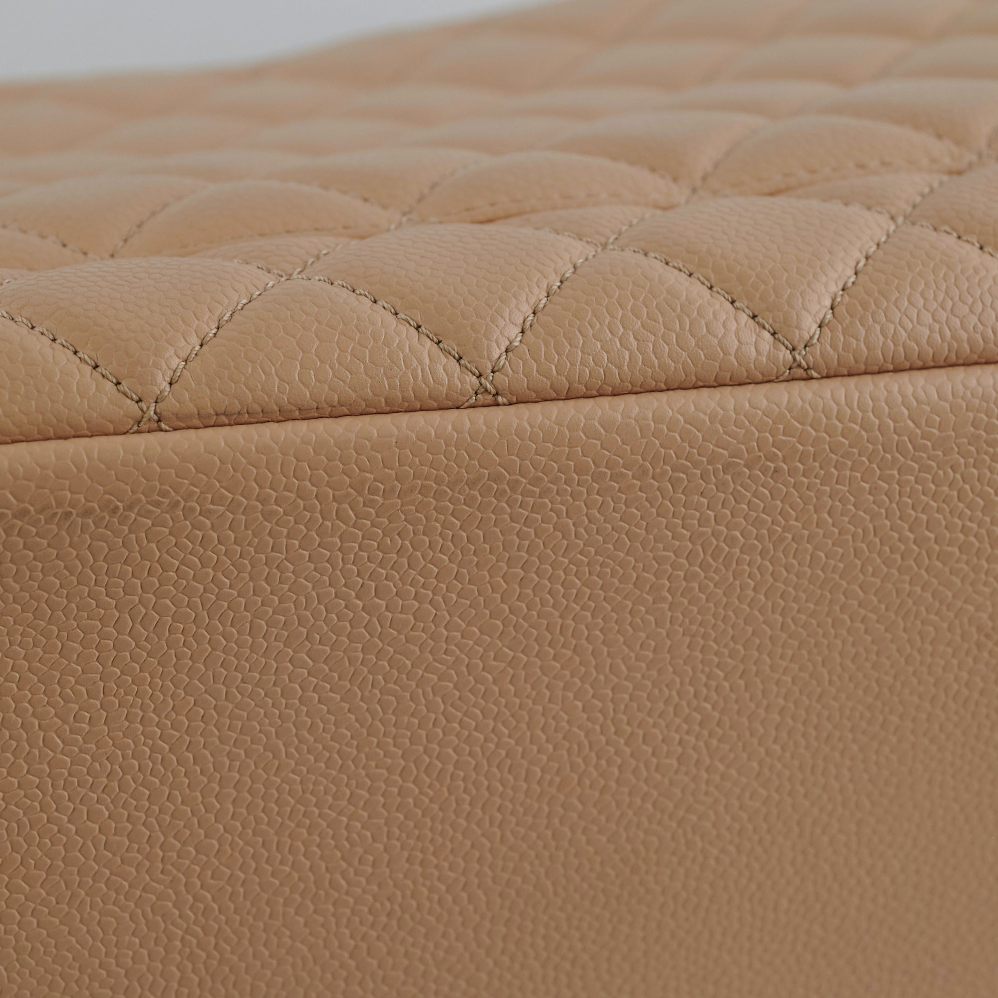 Chanel Grand Shopping Tote (GST) Beige Clair Caviar