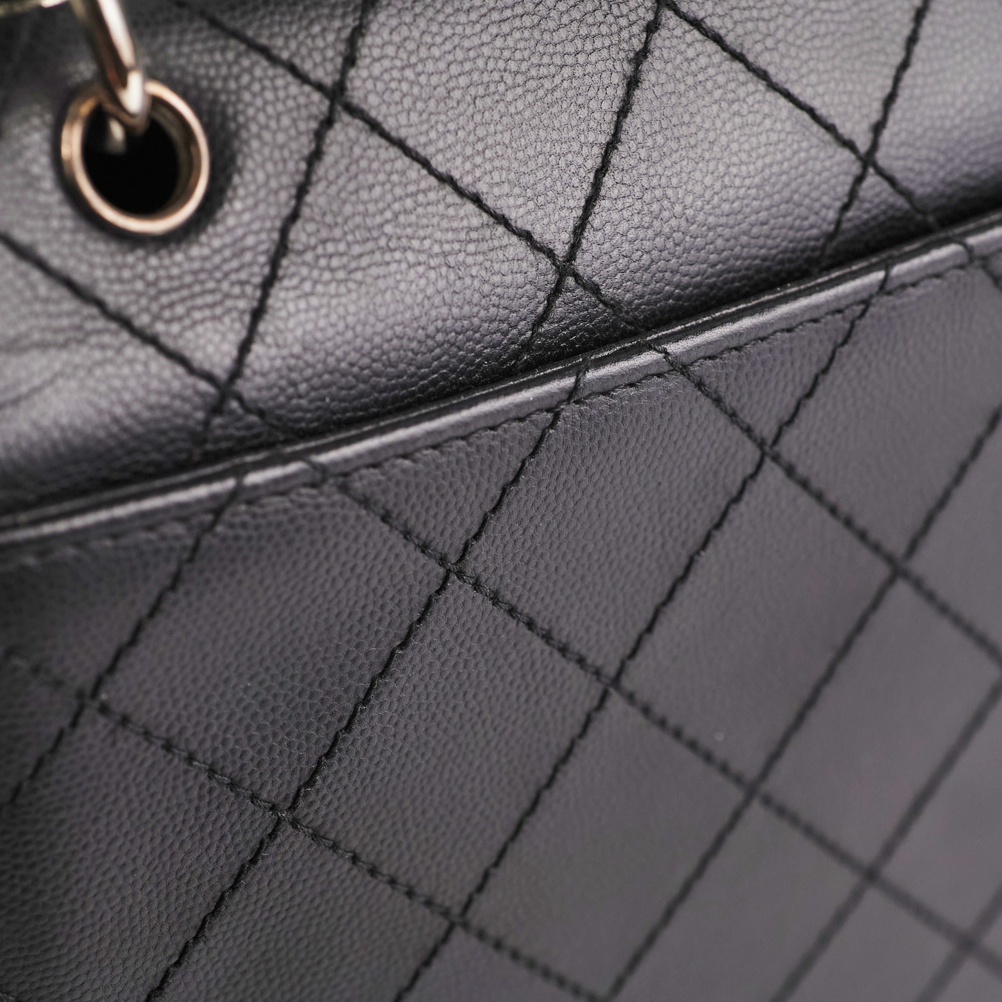 ITEM 31 - Chanel Vintage Square Black Top Handle Bag