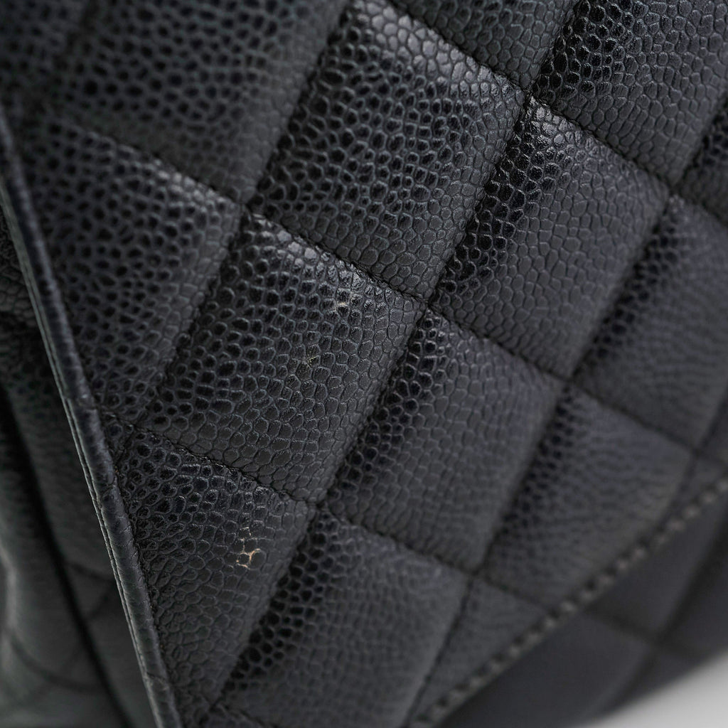 Chanel Maxi Jumbo Double Flap Black Caviar