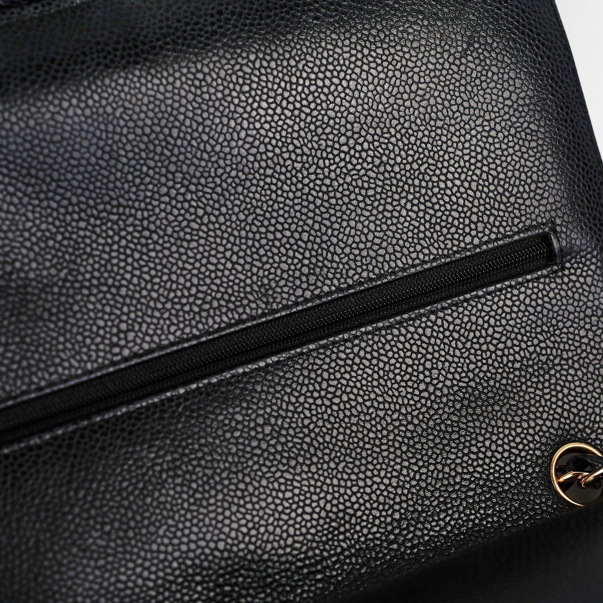 Chanel Maxi Jumbo Double Flap Black Caviar