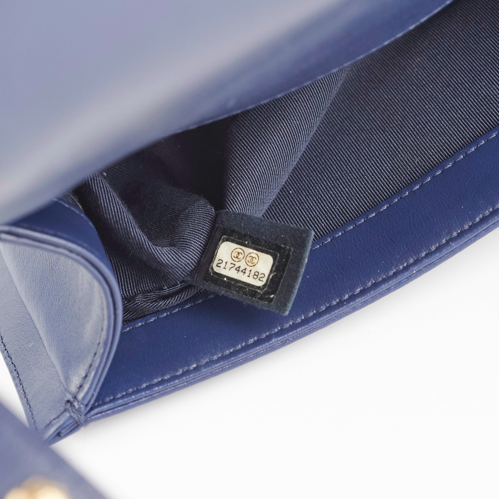 Chanel Boy Small Blue