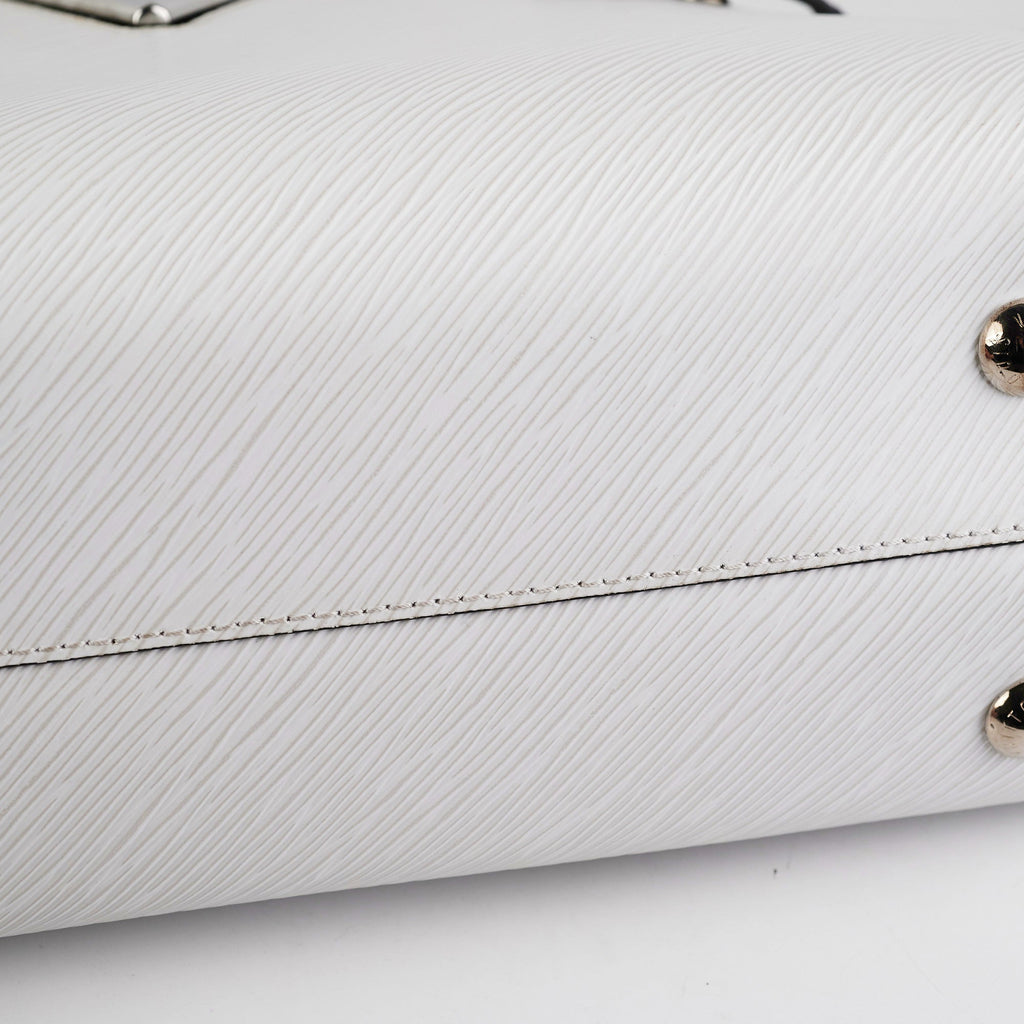 Louis Vuitton White Epi Twist Tote