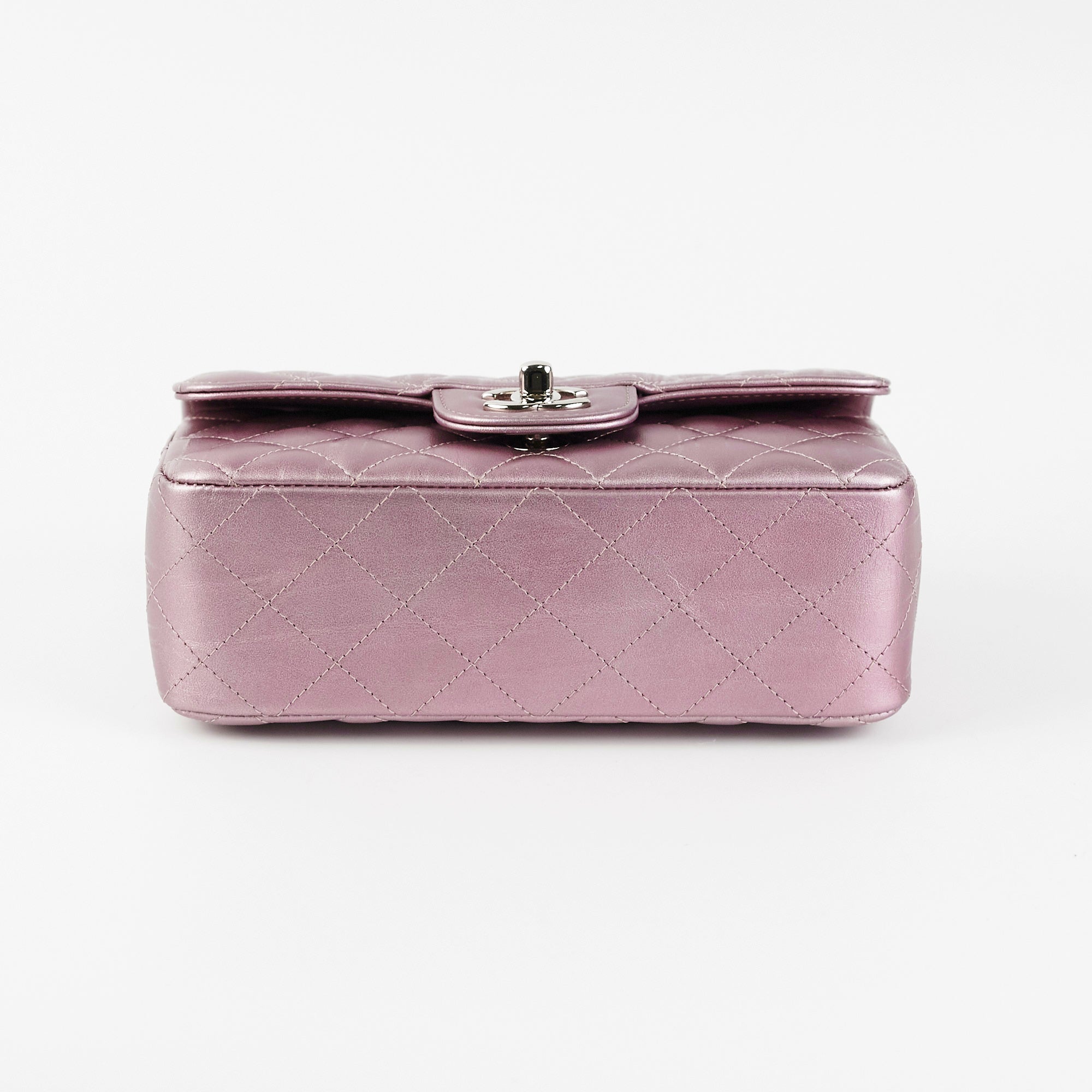 Chanel Mini Rectangular Iridescent Purple
