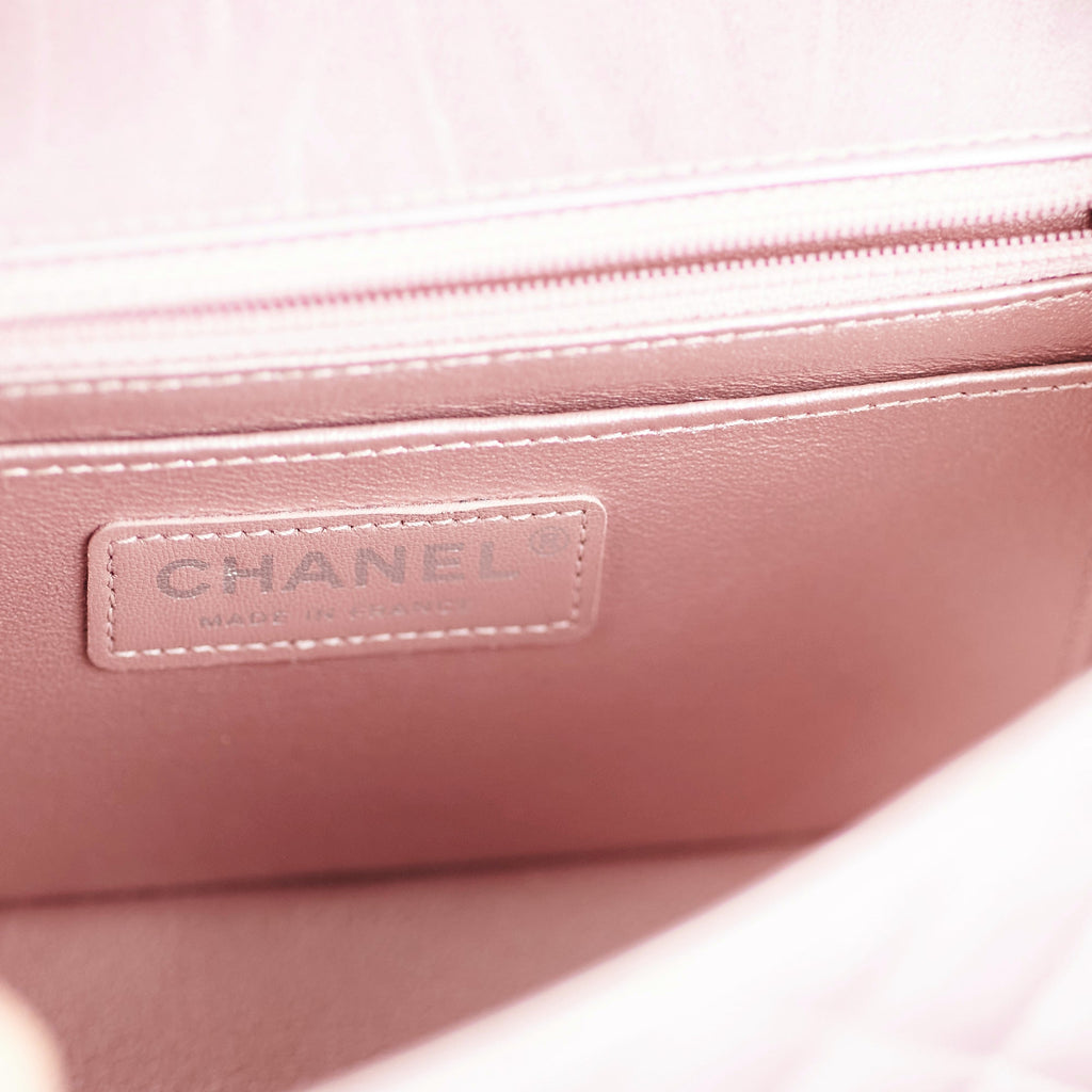 Chanel Mini Rectangular Iridescent Purple