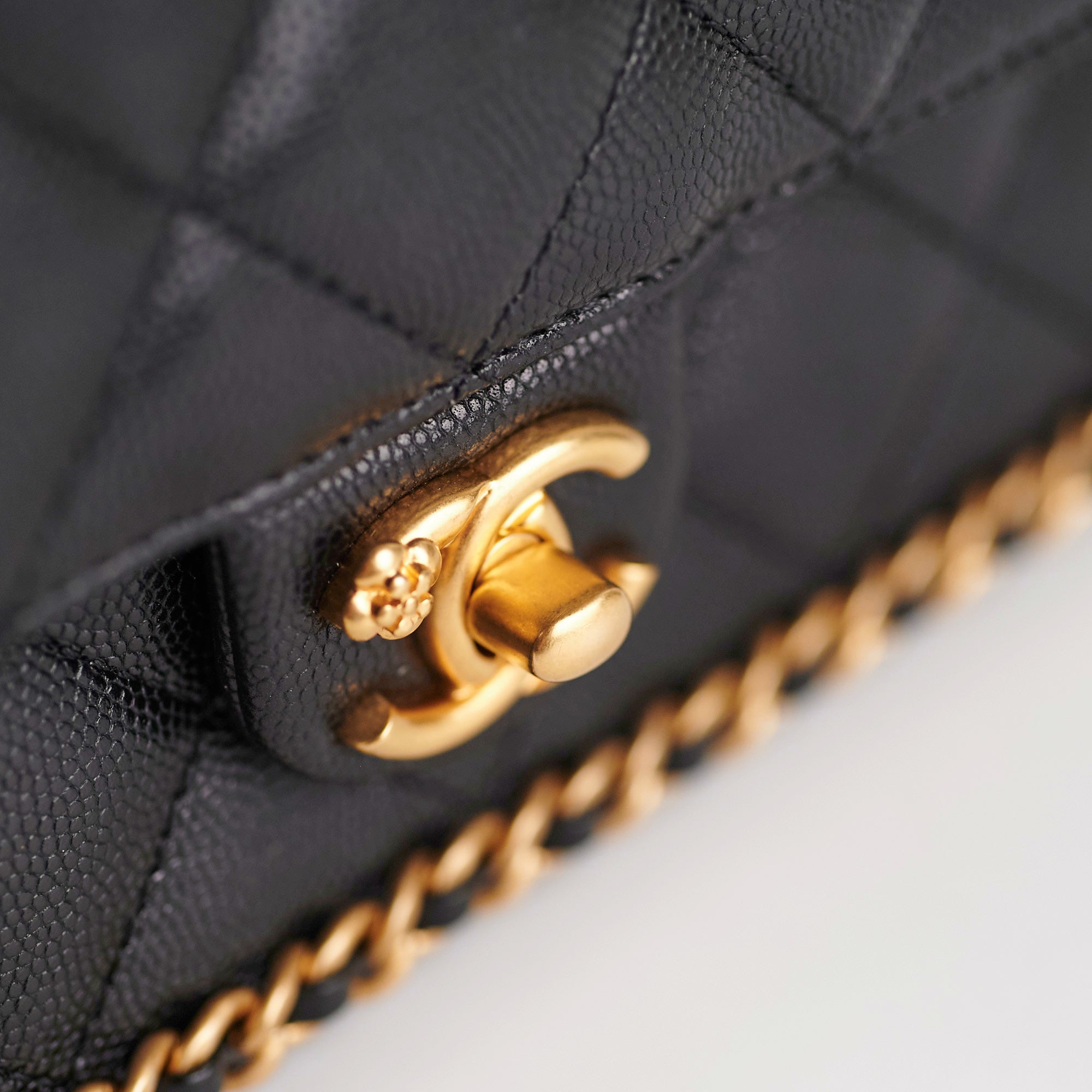 Chanel Seasonal Flap Black Caviar