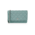 Chanel Wallet on Chain WOC Caviar Blue