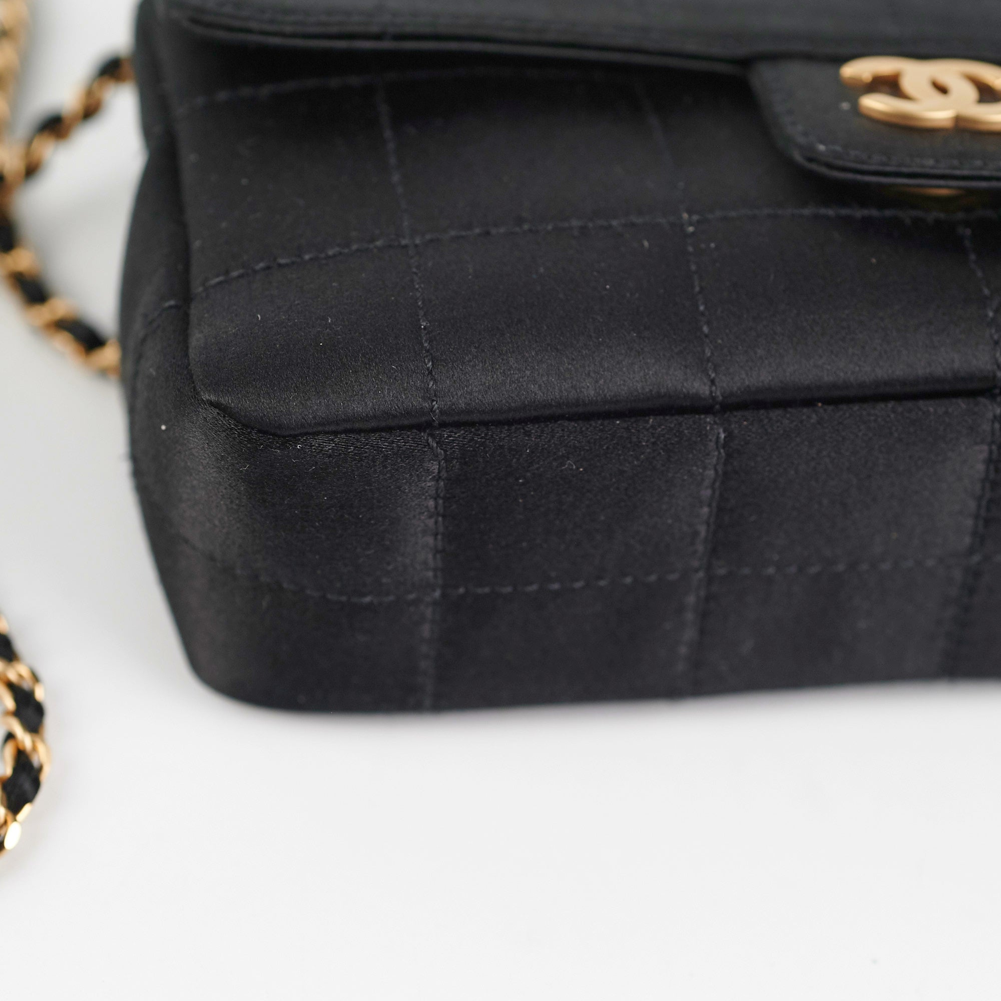 Deal of The Week - Chanel Vintage Extra Mini Satin Black