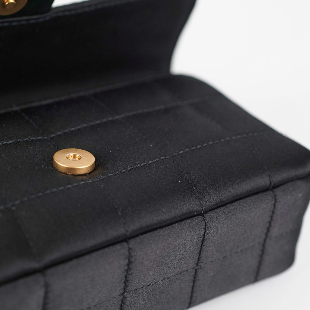Deal of The Week - Chanel Vintage Extra Mini Satin Black