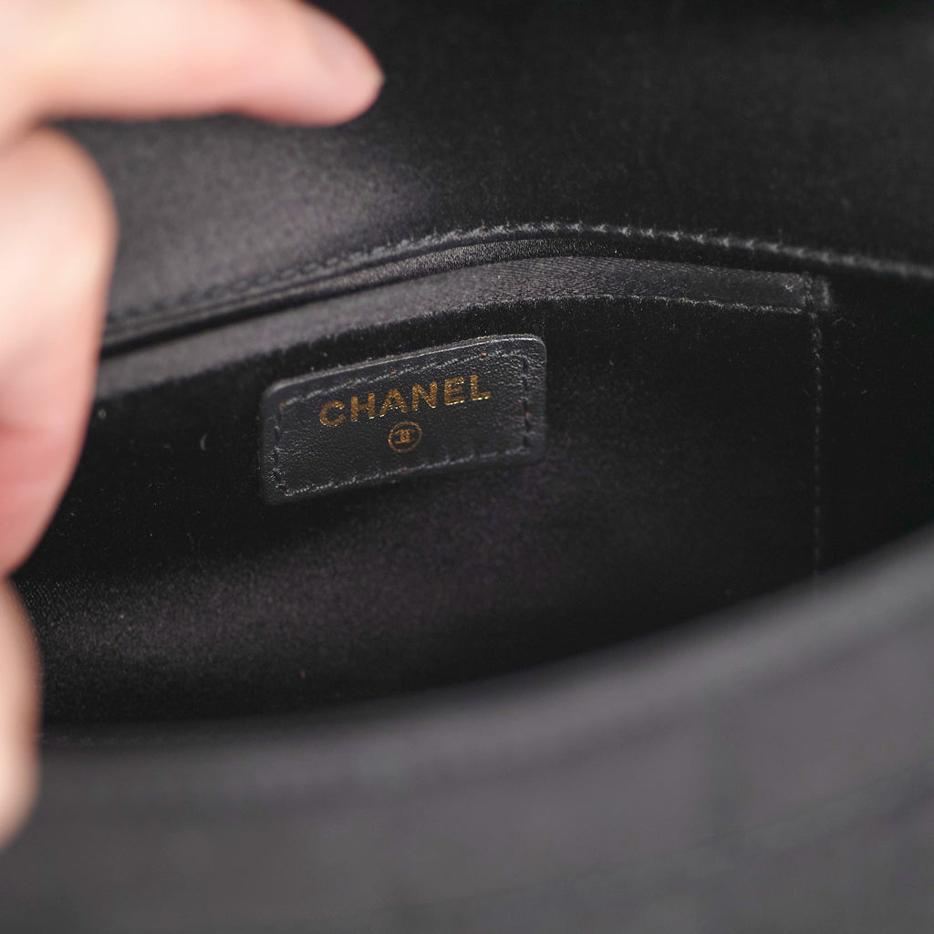 Deal of The Week - Chanel Vintage Extra Mini Satin Black