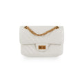 Chanel chevron Reissue Mini White