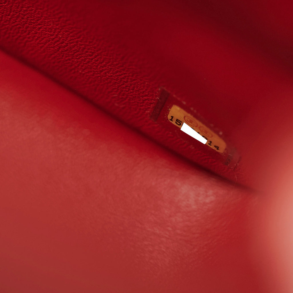 Chanel Jumbo Double Flap Red