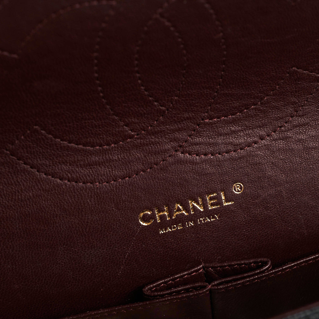Chanel Guillted Jumbo Double Flap Black
