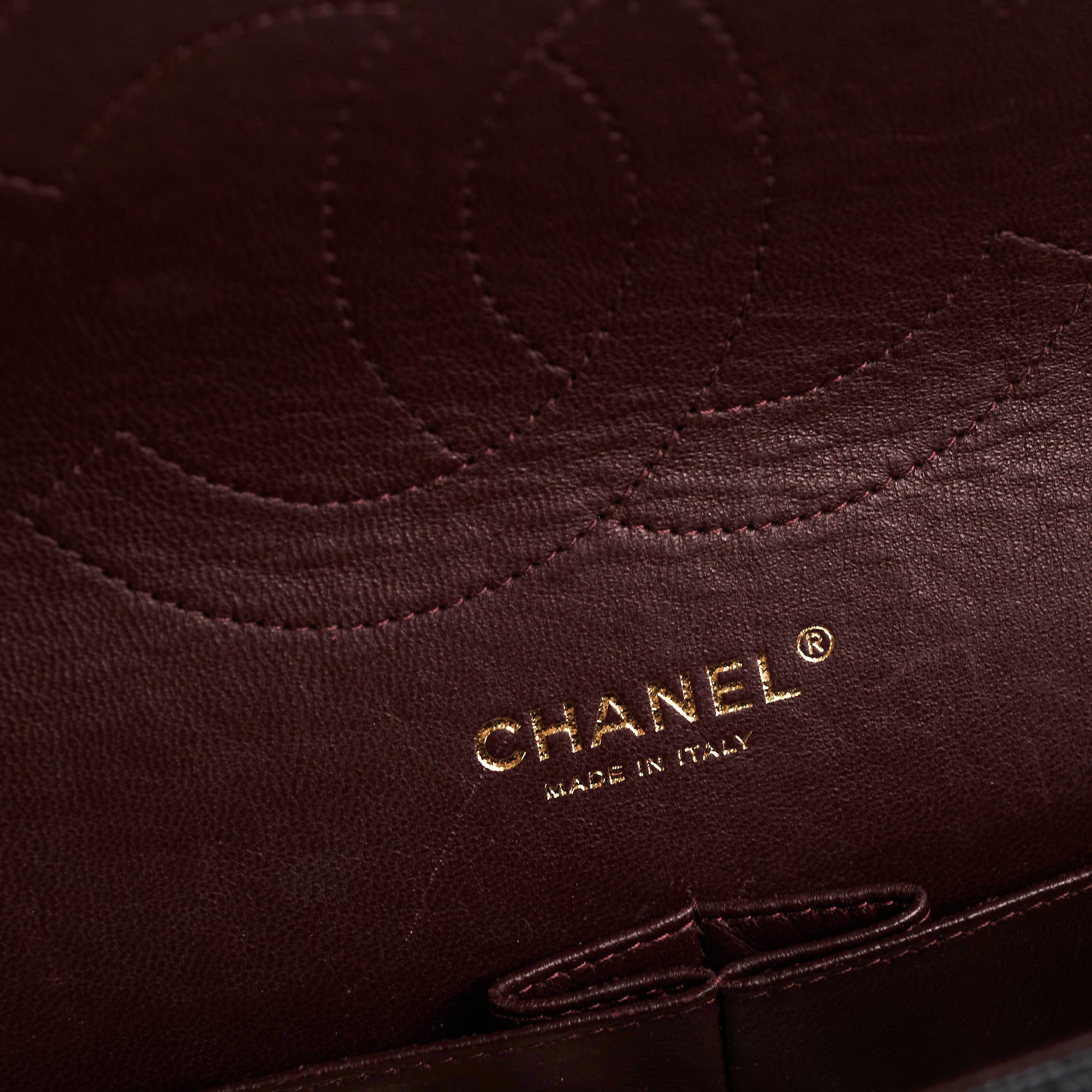 Chanel Guillted Jumbo Double Flap Black
