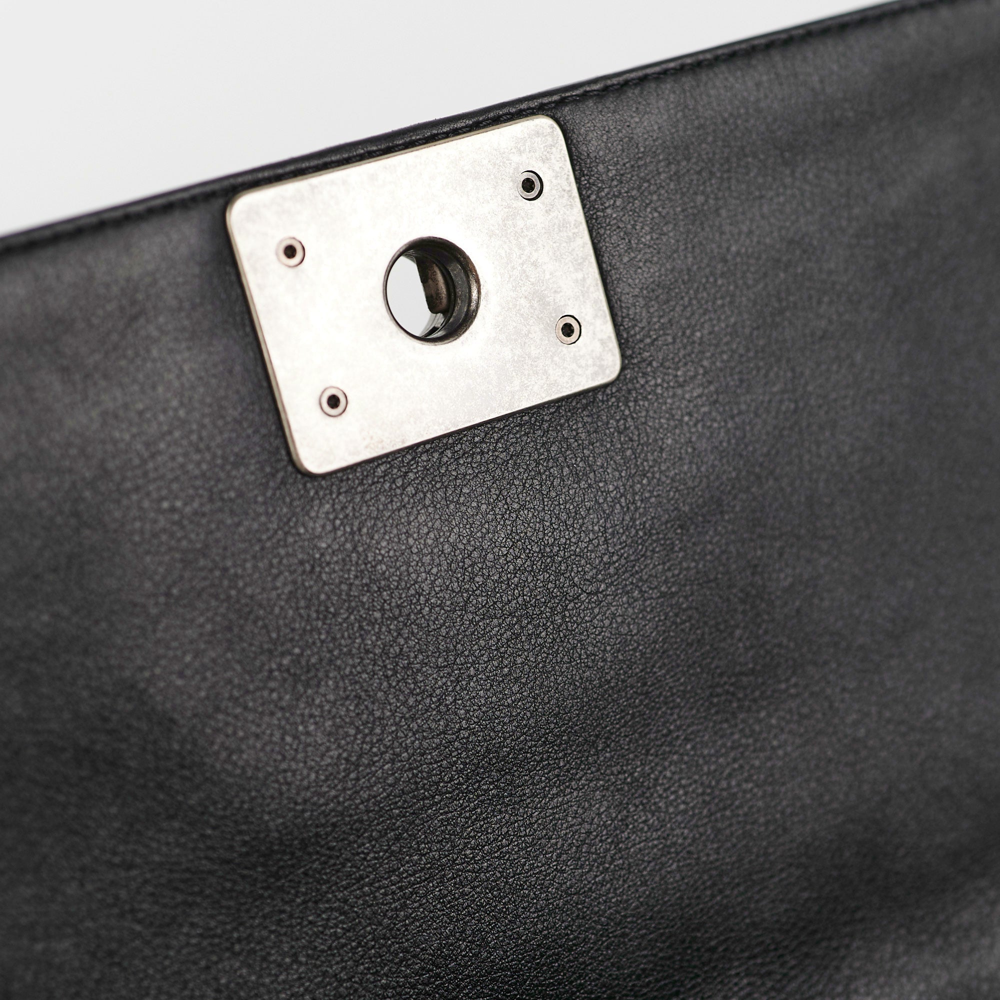 Chanel Boy Old Medium Black