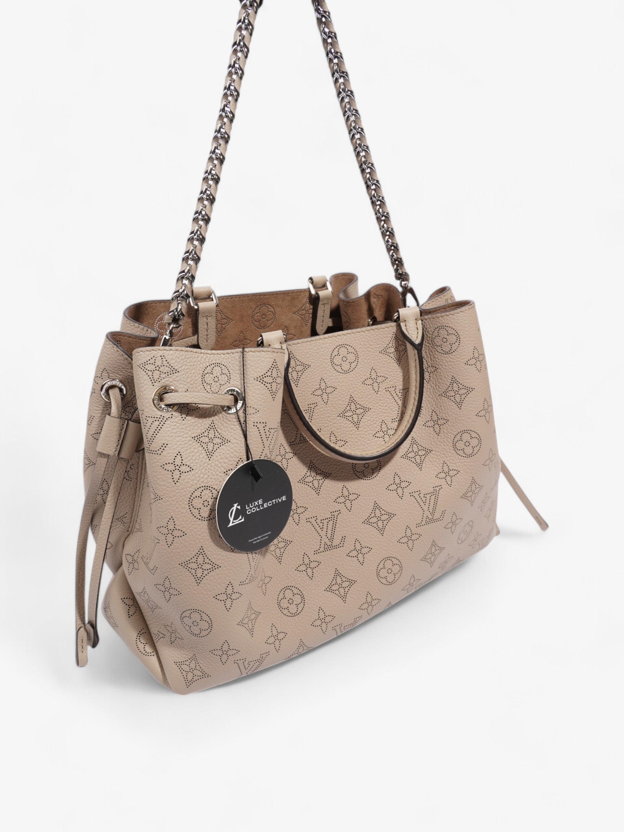 Louis Vuitton Bella Tote Bag Galet Mahina Leather