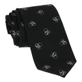 Scotch & Soda Mens Black Tie Black
