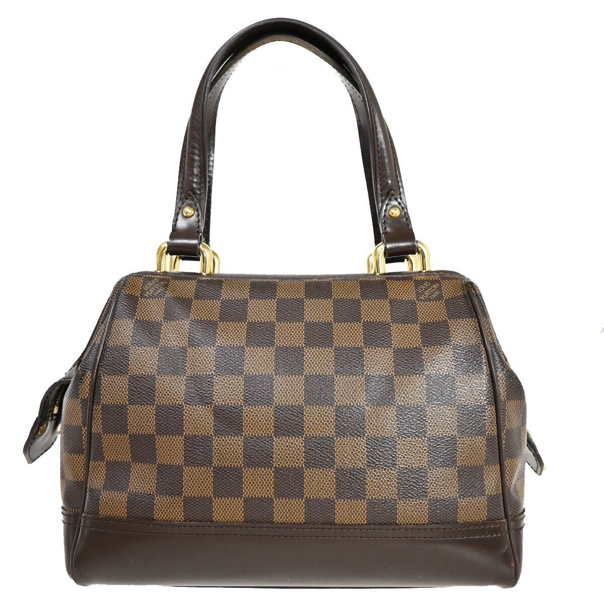Louis Vuitton Knightsbridge Brown Canvas Handbag (Authentic  )
