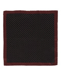 Brioni Mens Patterned Silk Pocket Square