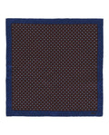 Brioni Mens Patterned Silk Pocket Square