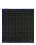 Brioni Mens Houndstooth Pocket Square